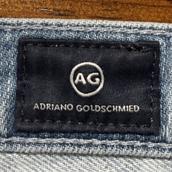 Adriano Goldschmied Womens Classic Lace Patch Distressed Raw Hem Ankle Skinny 27 - Picture 3 of 6